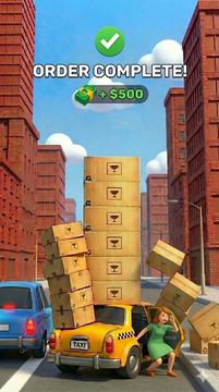 I Am Taxi Car Driver City Cab Game Screenshot