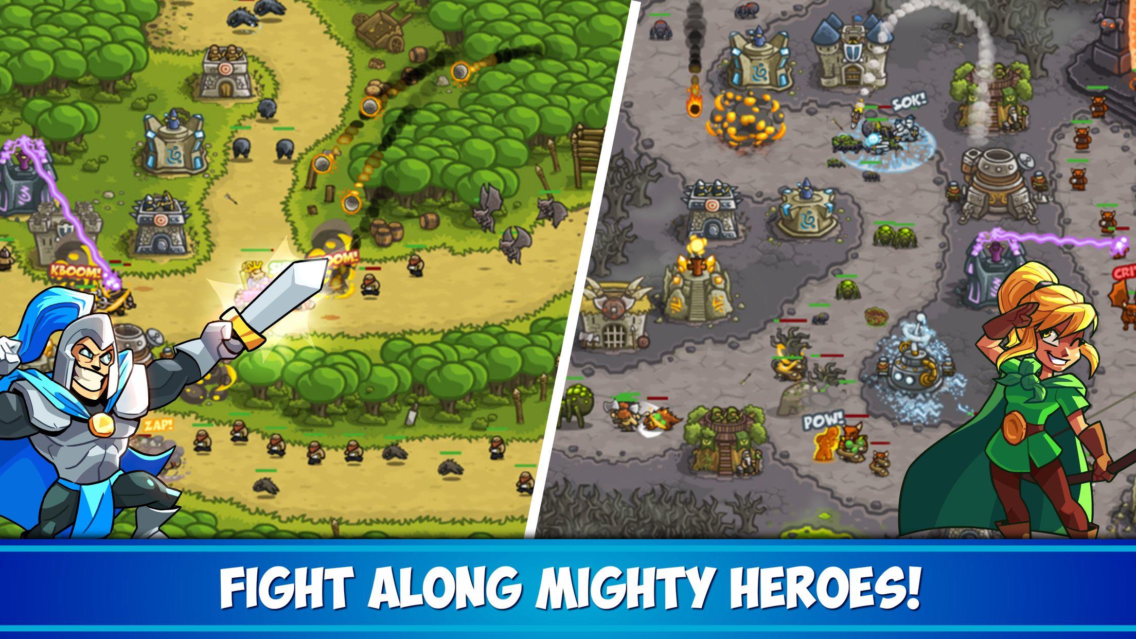 Kingdom Rush Tower Defense TD Game Screenshot