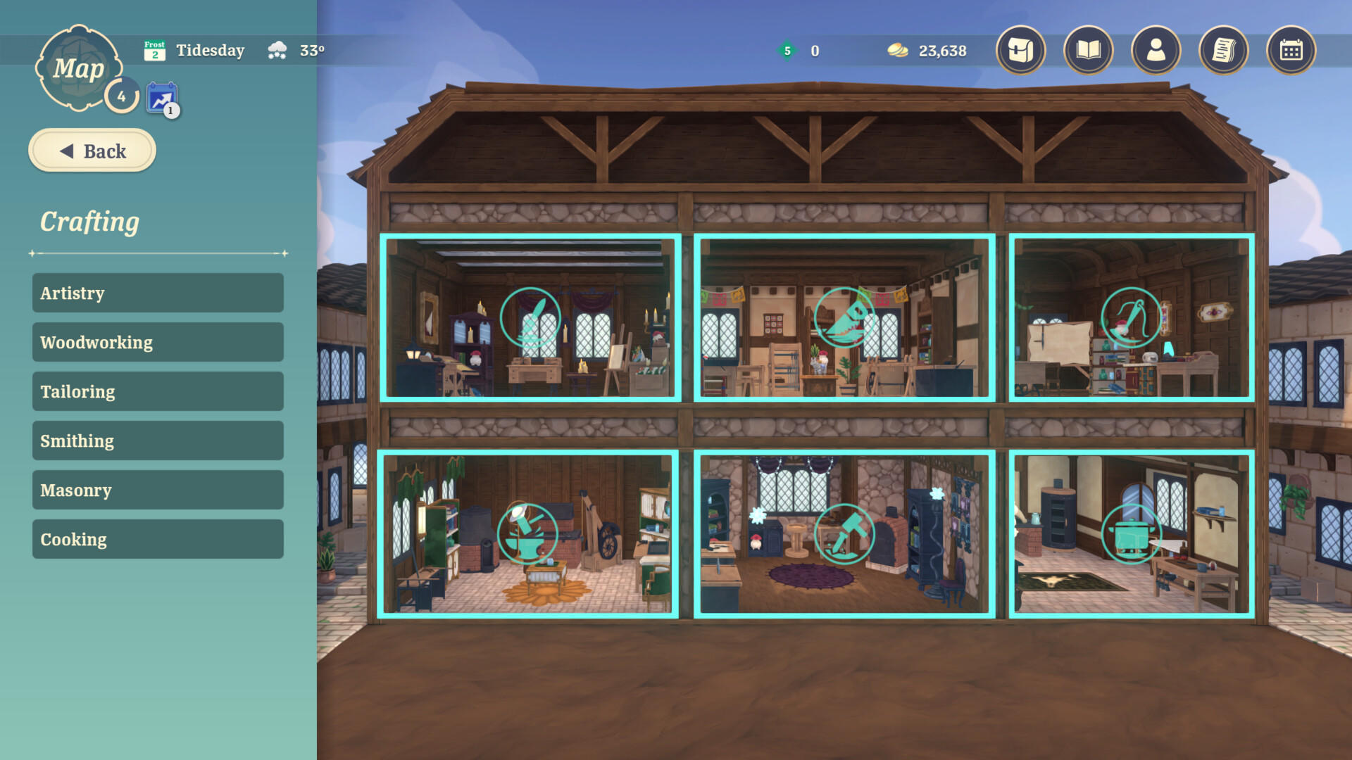 Merchants of Rosewall Game Screenshot