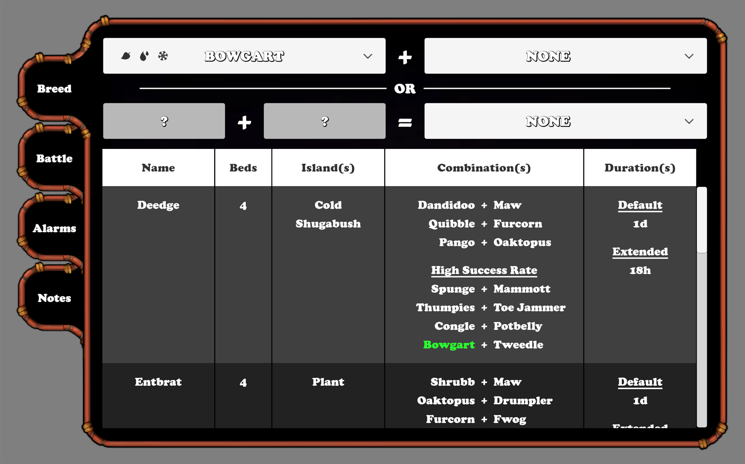 Screenshot of My Singing Monsters: Companion