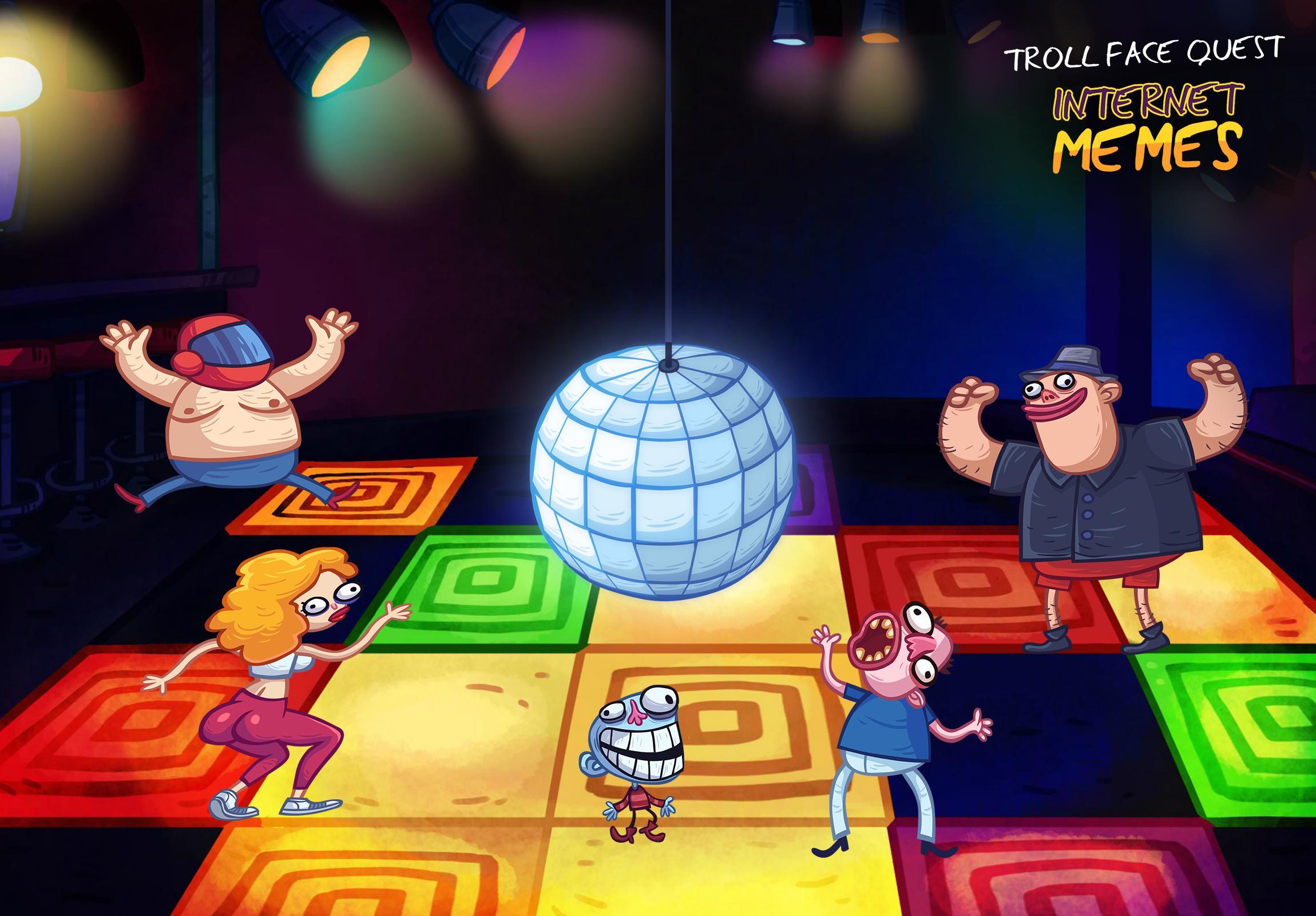 Cuplikan Layar Game Troll Face Quest Internet Meme