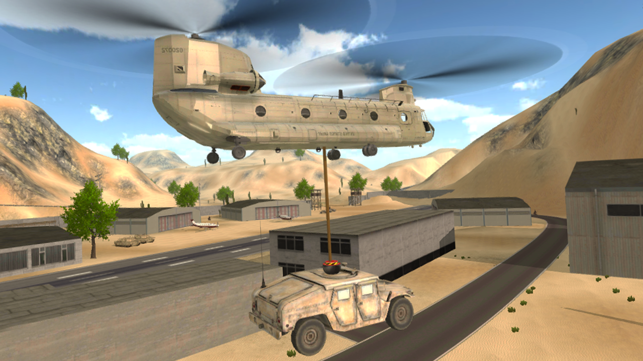 Screenshot 1 of ရဟတ်ယာဉ် တပ်မတော် Simulator 2.5