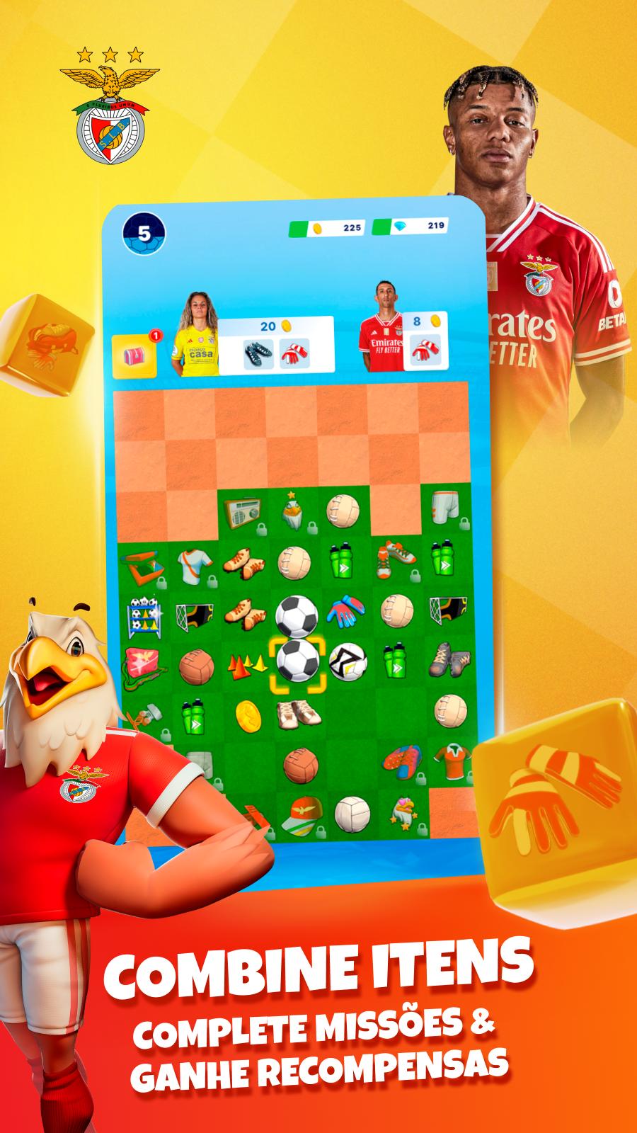 Benfica Football Merge Game Screenshot