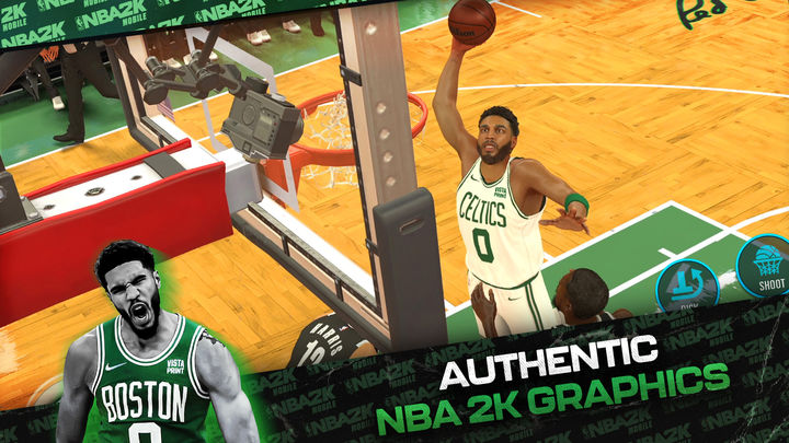 Screenshot 1 of NBA 2K မိုဘိုင်းဘတ်စကက်ဘောဂိမ်း 