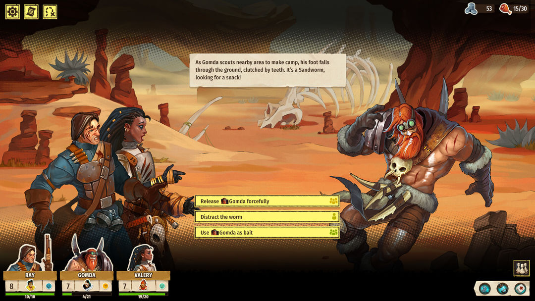 Screenshot of Outcast Tales