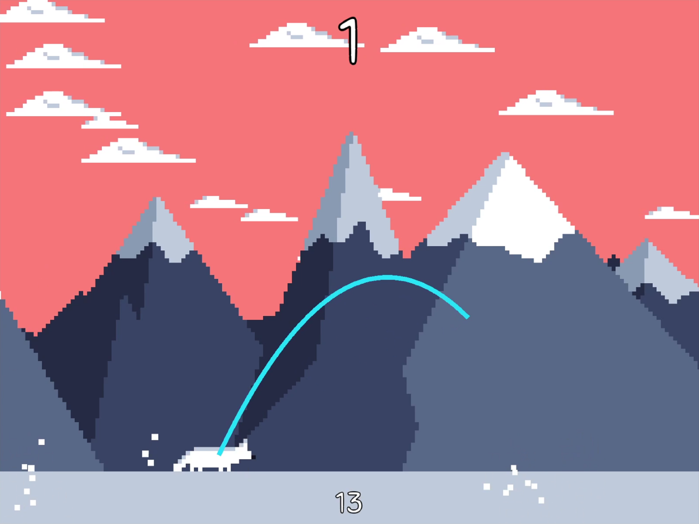 Screenshot of Snow Pounce