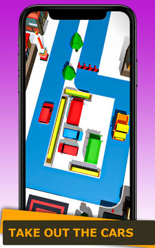 Parking Lot Car Jam Master 3D ゲームのスクリーンショット