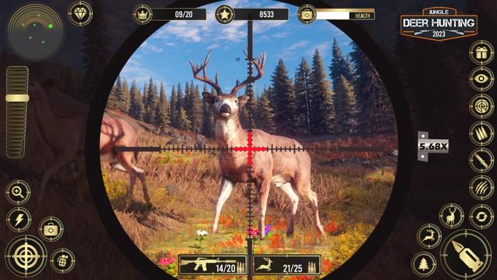 Wild Deer Hunting Simulator 3D ภาพหน้าจอเกม