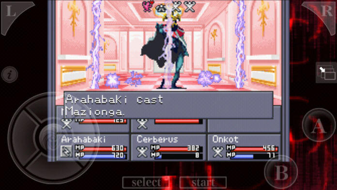 Shin Megami Tensei (ENG) Game Screenshot