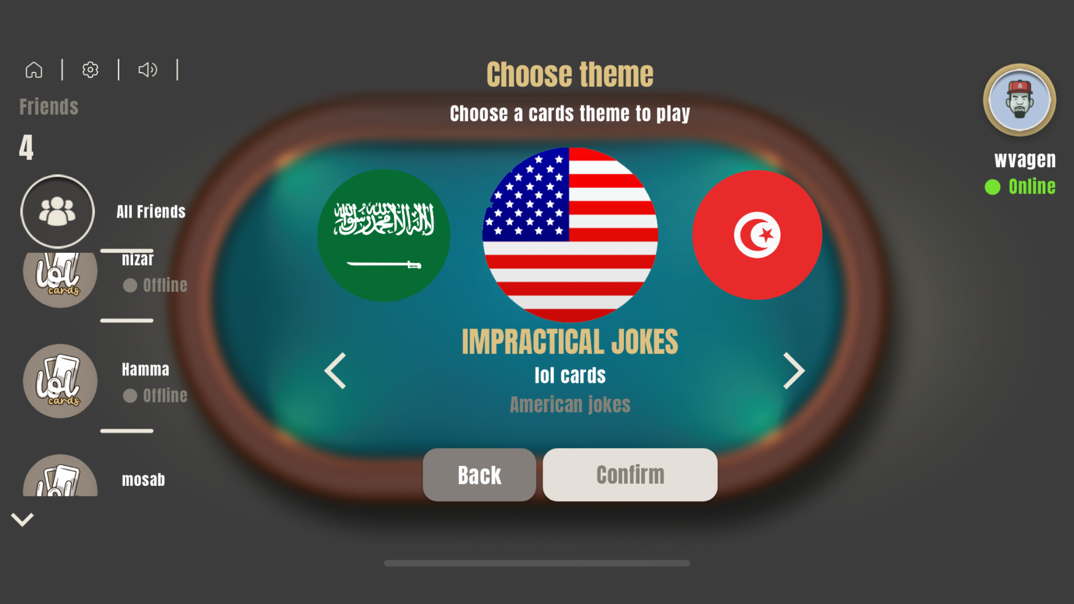 Cuplikan Layar Game LOL Cards