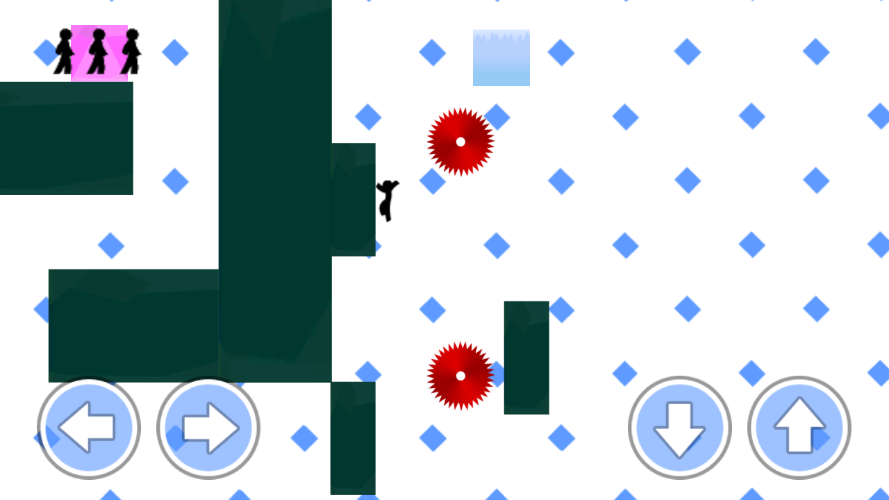Vexman Parkour - Stickman Run 2 Game Screenshot