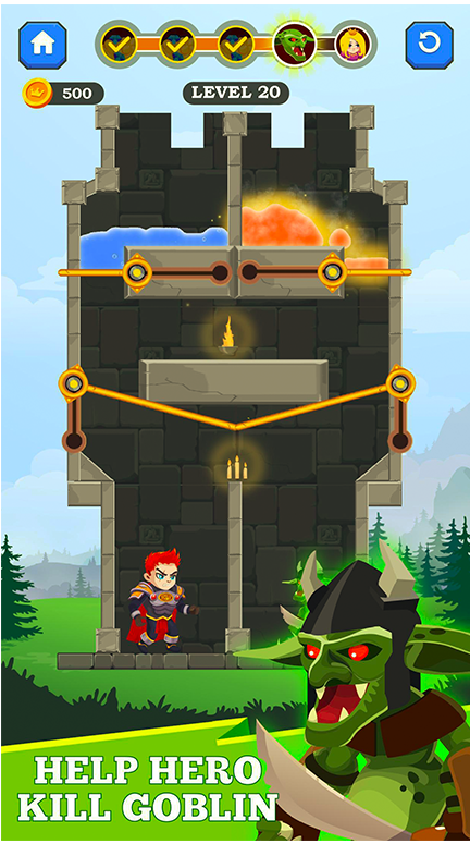 Screenshot 2 of Hero Rescues - Rescue The Girl 1.0.4