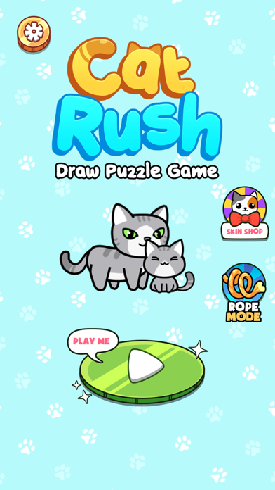 Скриншот игры Cat Rush: Draw Puzzle Game