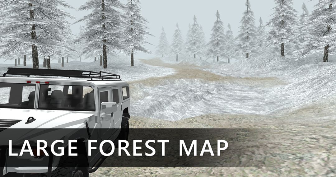 Off-Road: Winter Forest ภาพหน้าจอเกม