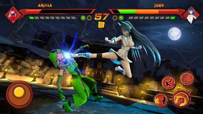 Anime Fighting Battle Games 3D ภาพหน้าจอเกม