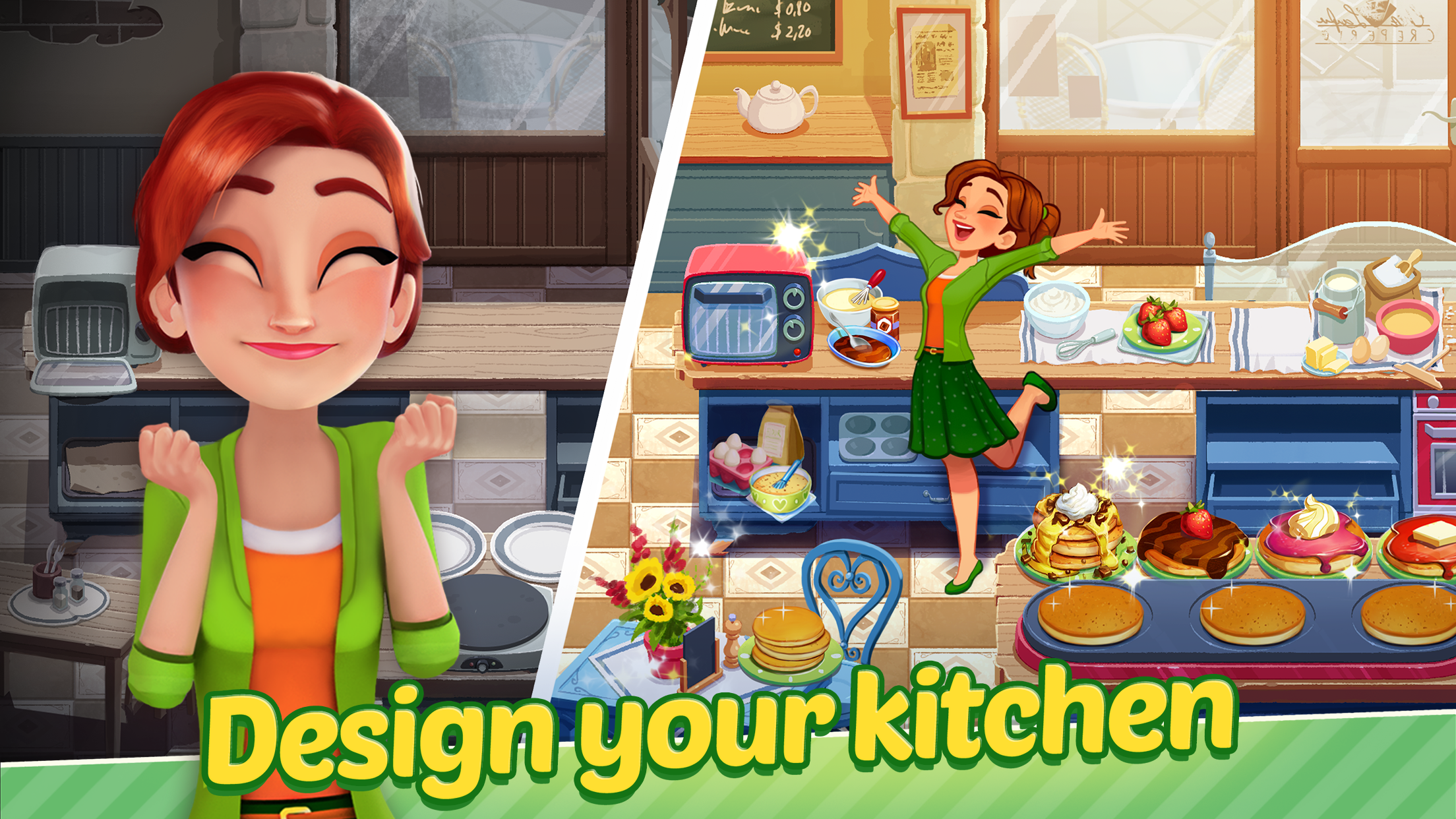 Delicious World - Cooking Game Game Screenshot