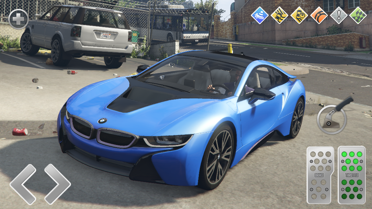 Скриншот игры BMW i8: Hybrid Drift Masters