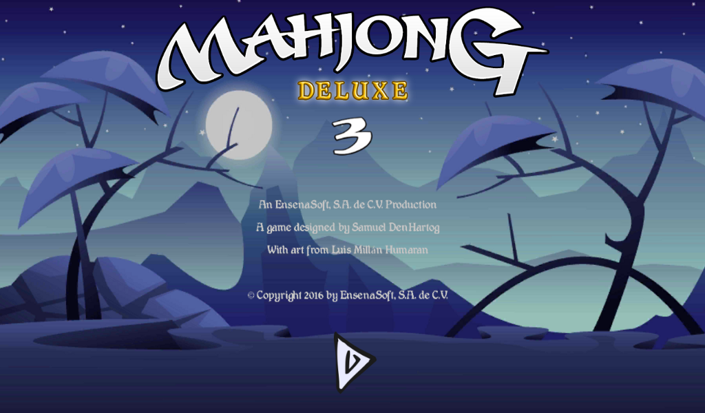 Mahjong Deluxe 3 Game Screenshot