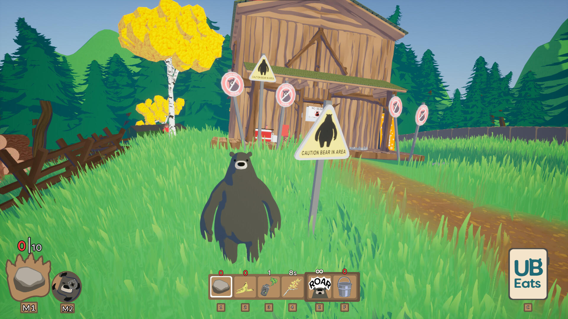 Screenshot of Your Average Bear