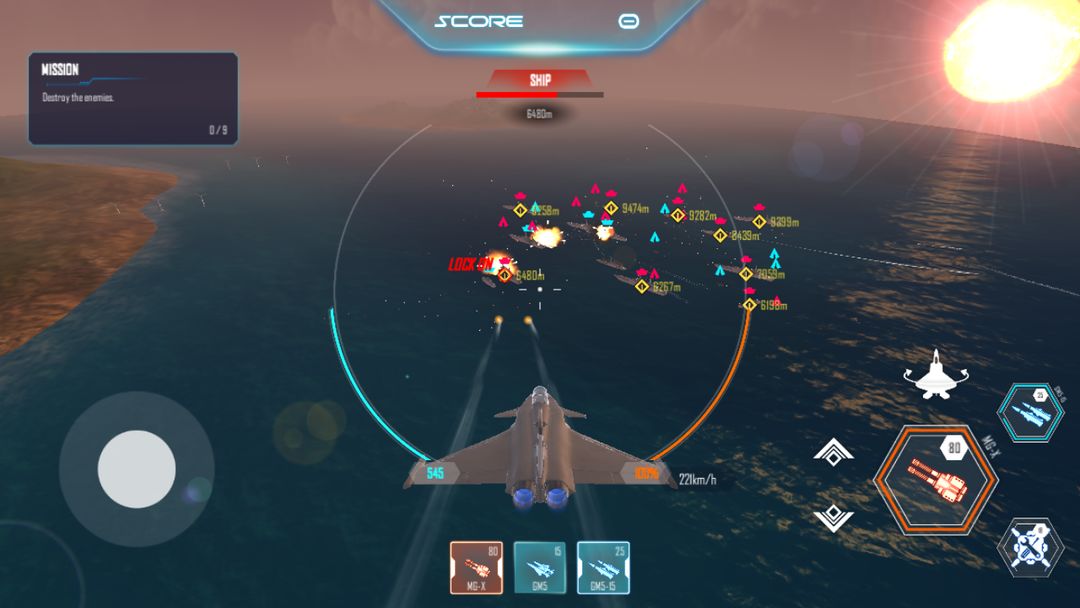 Air Battle Mission ภาพหน้าจอเกม