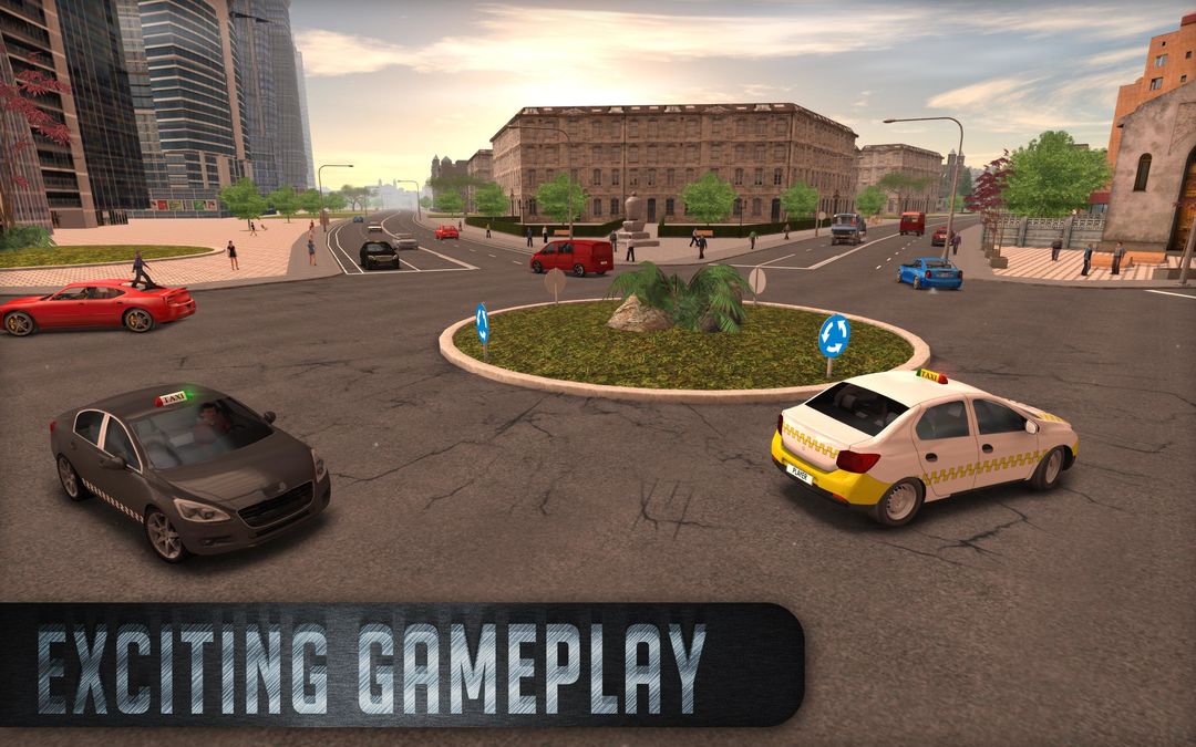 Screenshot of Taxi Sim 2016