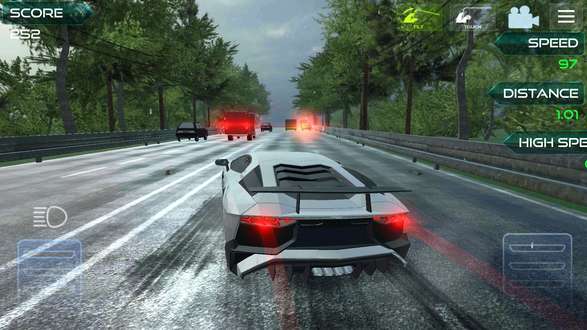 Screenshot of Highway Asphalt Racing : Traffic Nitro Racing