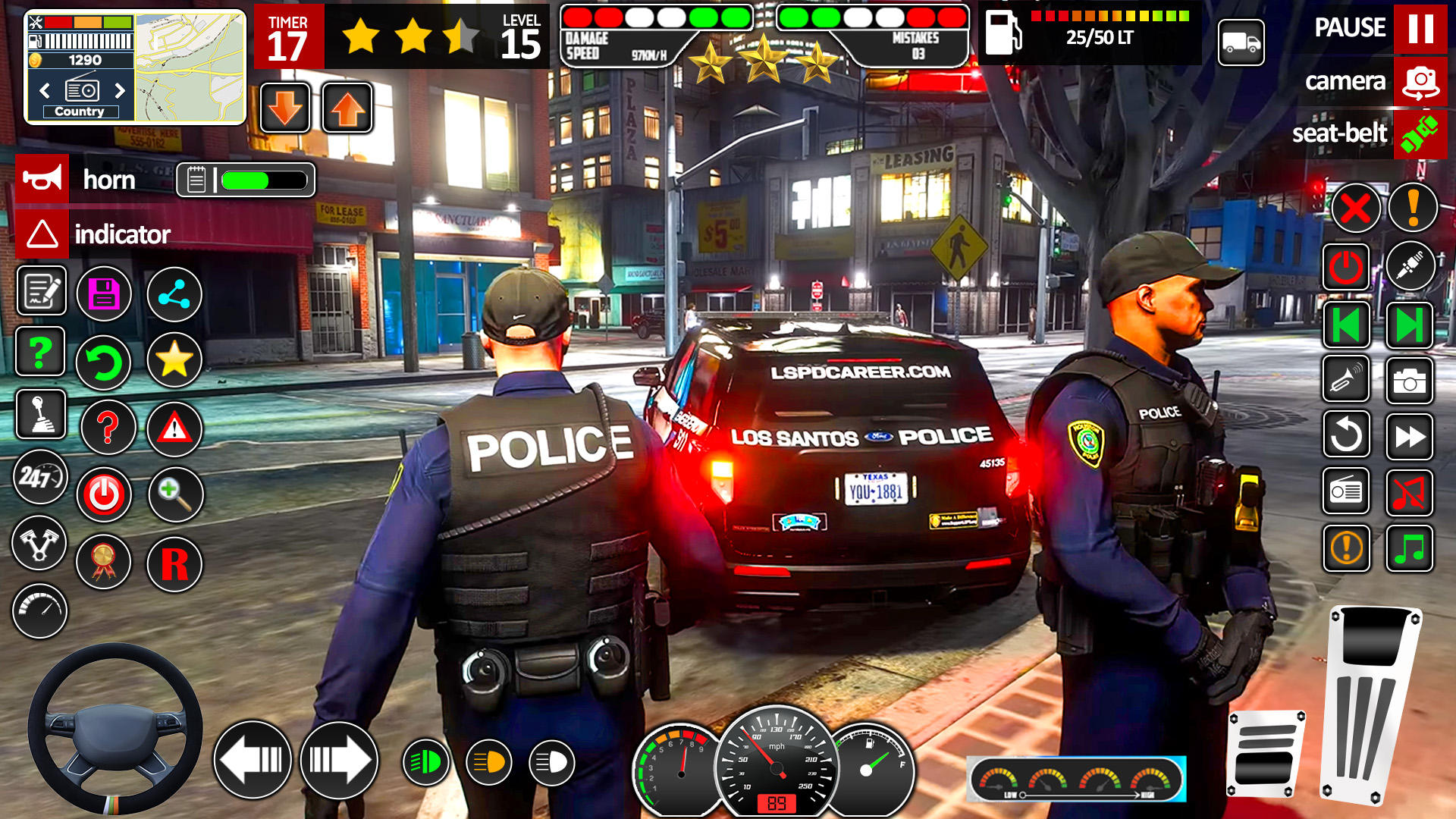 Police Car Parking Game 2025 Game Screenshot