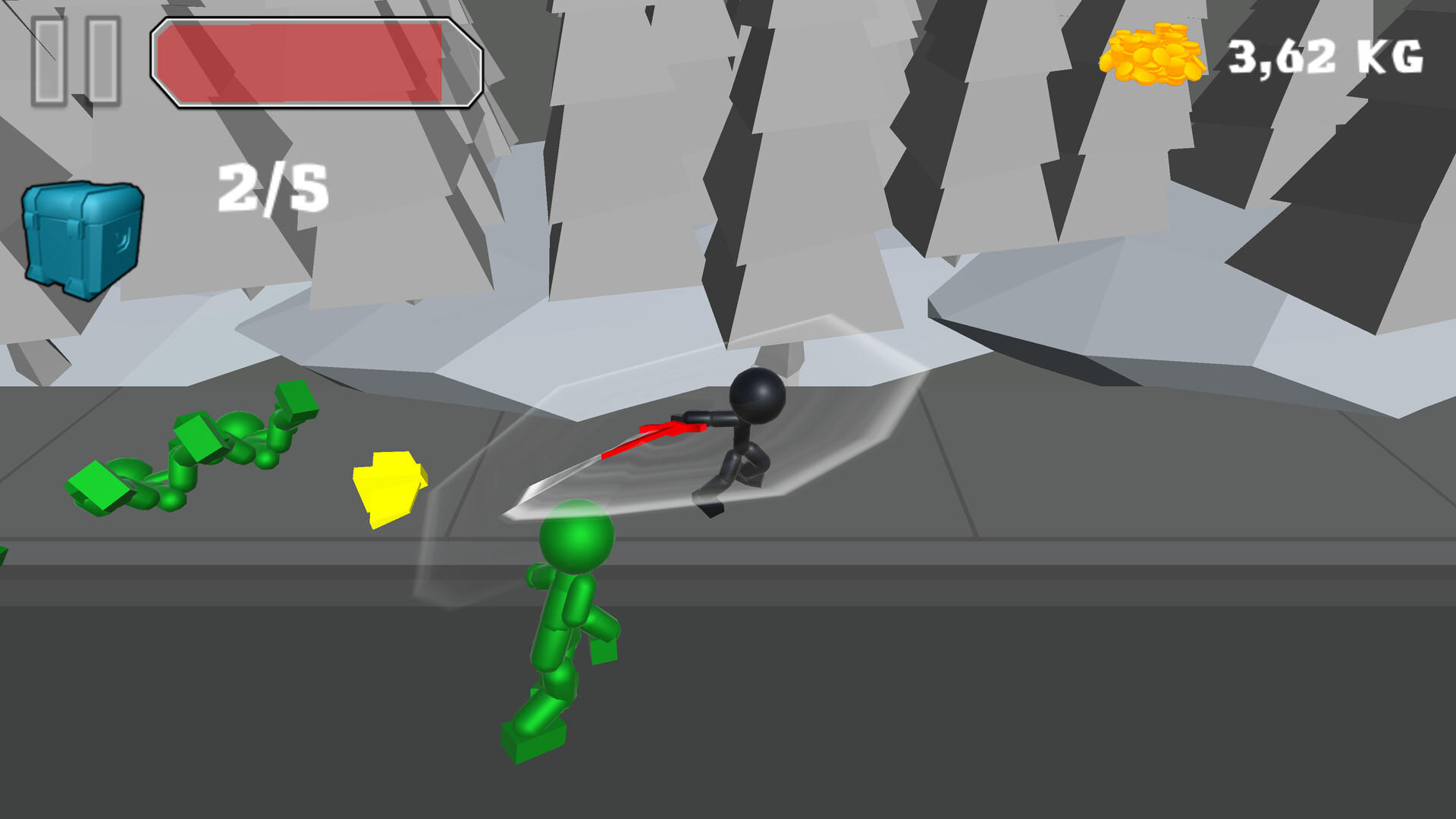 Stickman Killing Zombie ภาพหน้าจอเกม