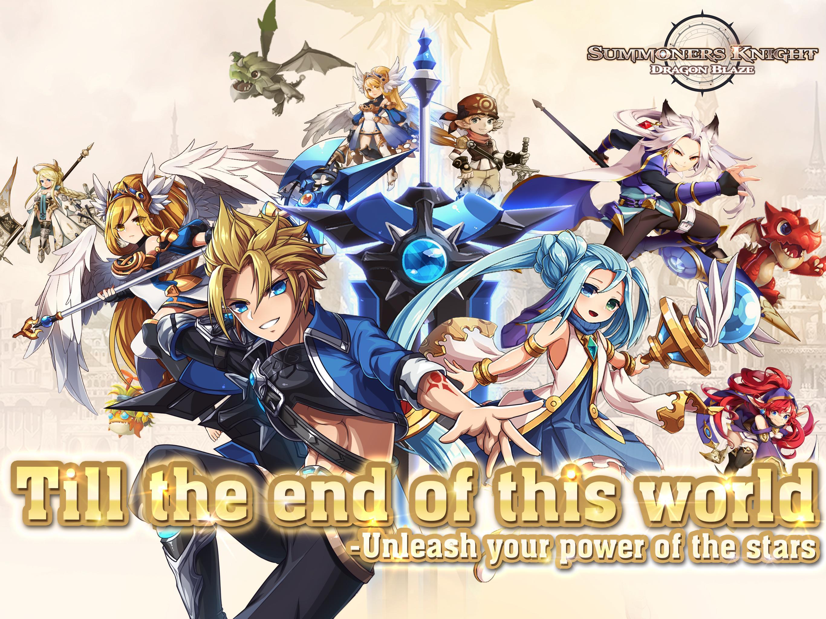 Summoners Knight: Dragon Blaze Game Screenshot