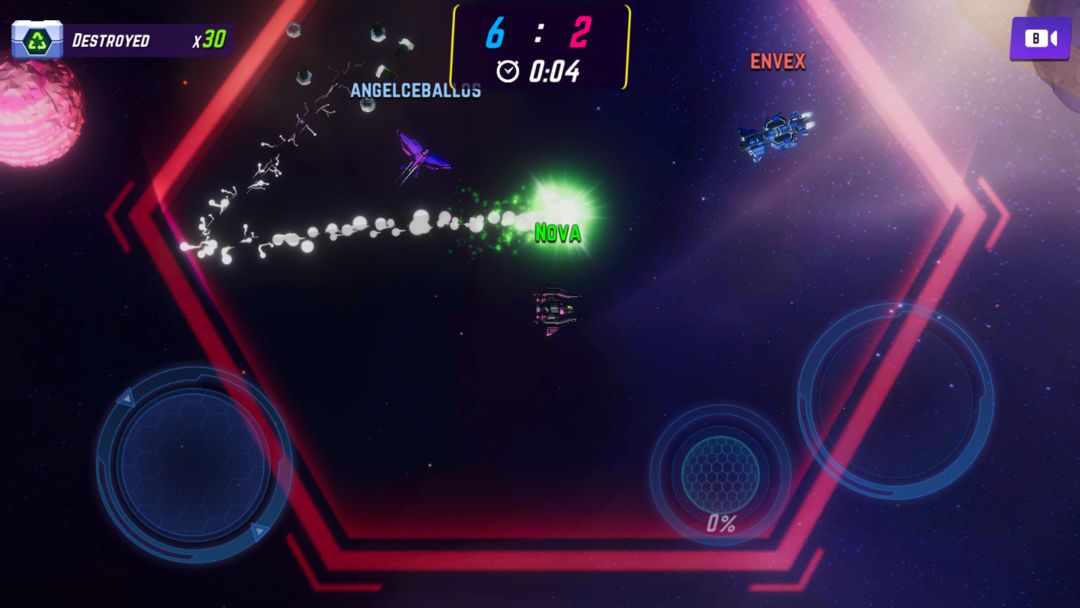 Screenshot of Nova Strikers