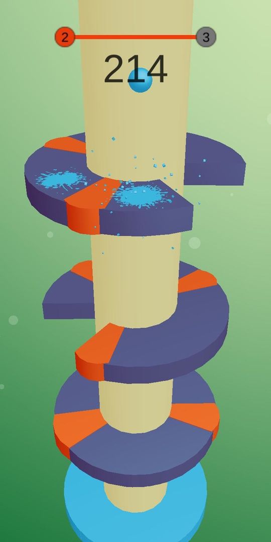 Bouncy Ball Spiral ภาพหน้าจอเกม