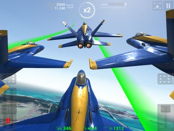 Blue Angels: Aerobatic Flight Game Screenshot
