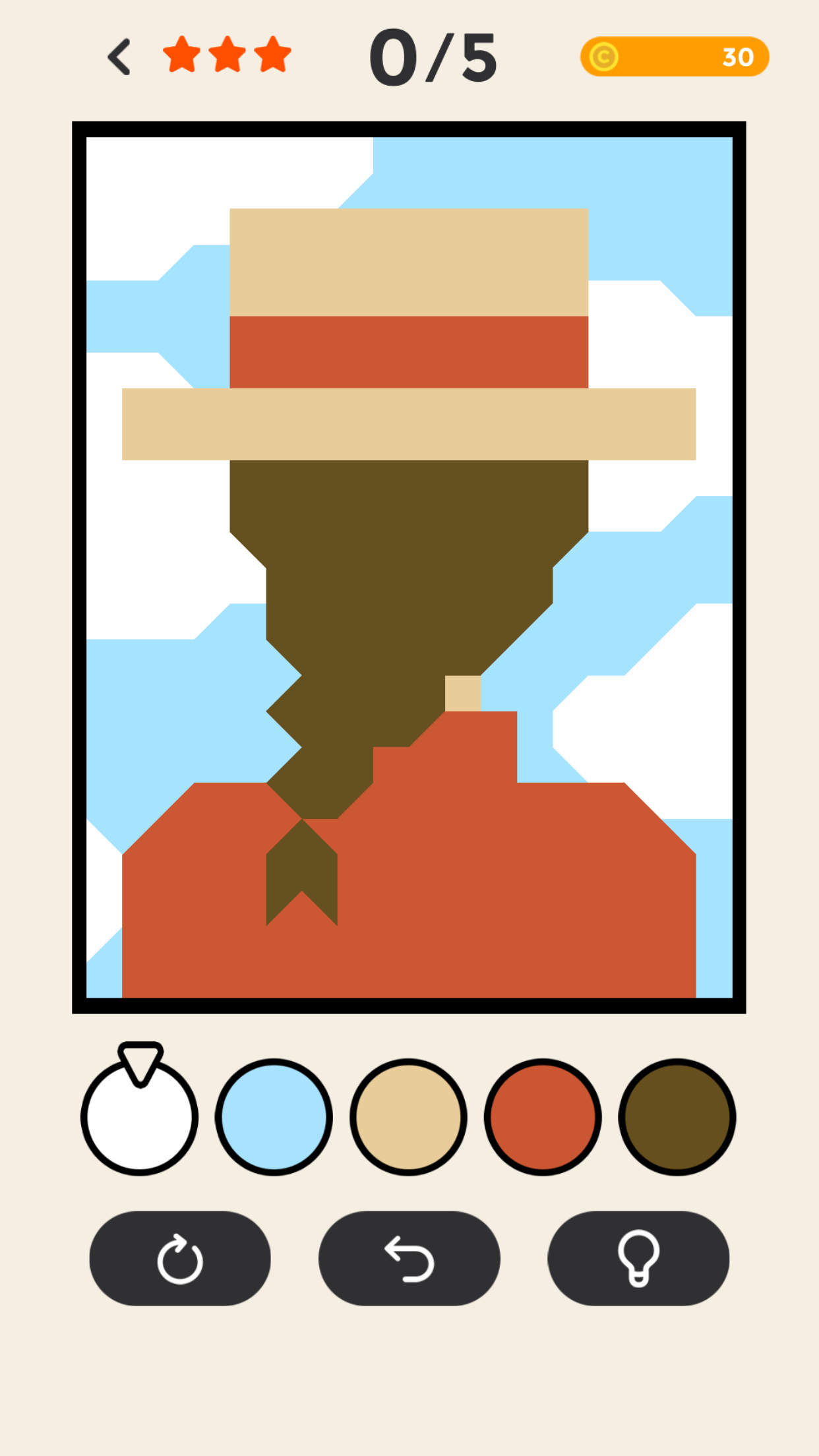 ERASE - coloring puzzle game Game Screenshot
