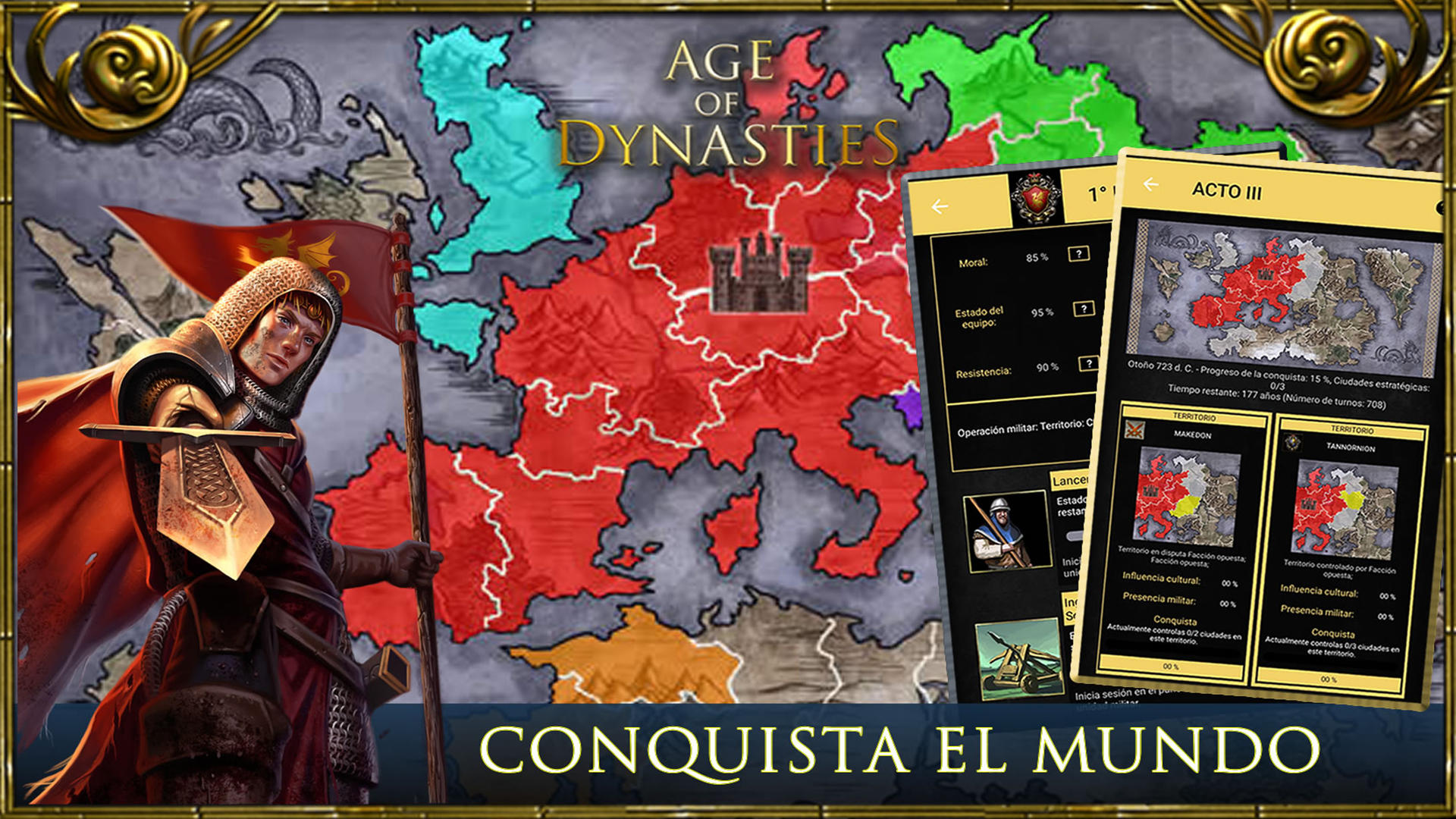 Screenshot 1 of Age of Dynasties: Edad Media 4.1.2.0