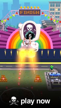 Jackass Human Slingshot Game Screenshot