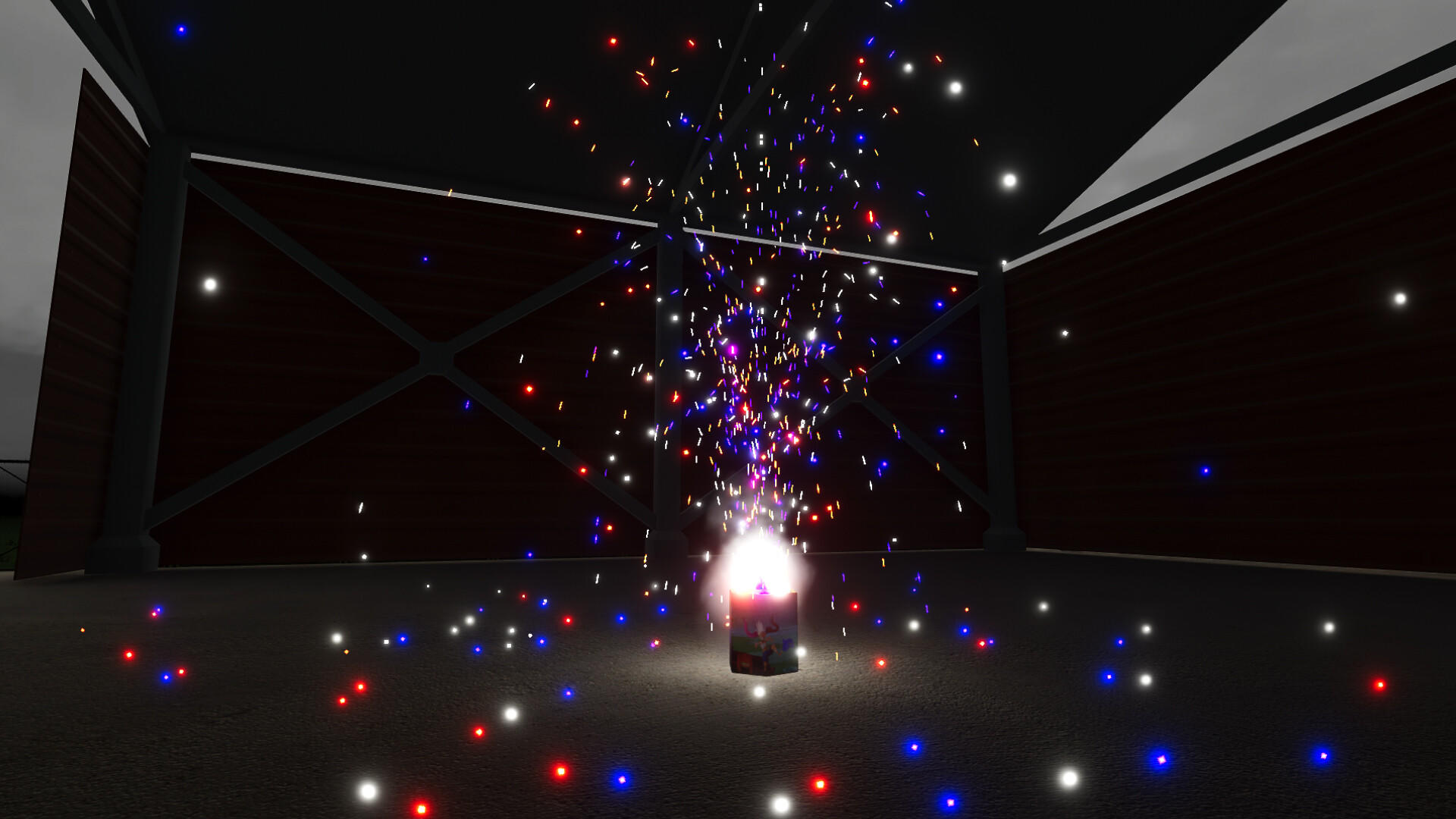Screenshot 1 of Simulador de fogos de artifício 