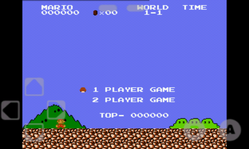 NES 에뮬레이터 게임 스크린샷