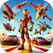 Iron Fighter Game : Superhero