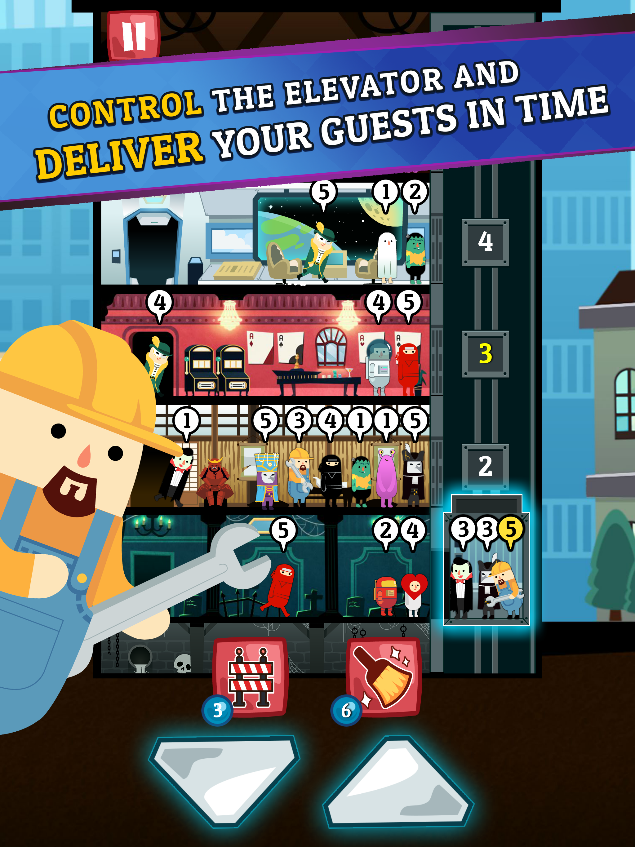 Hotel Mania Game Screenshot