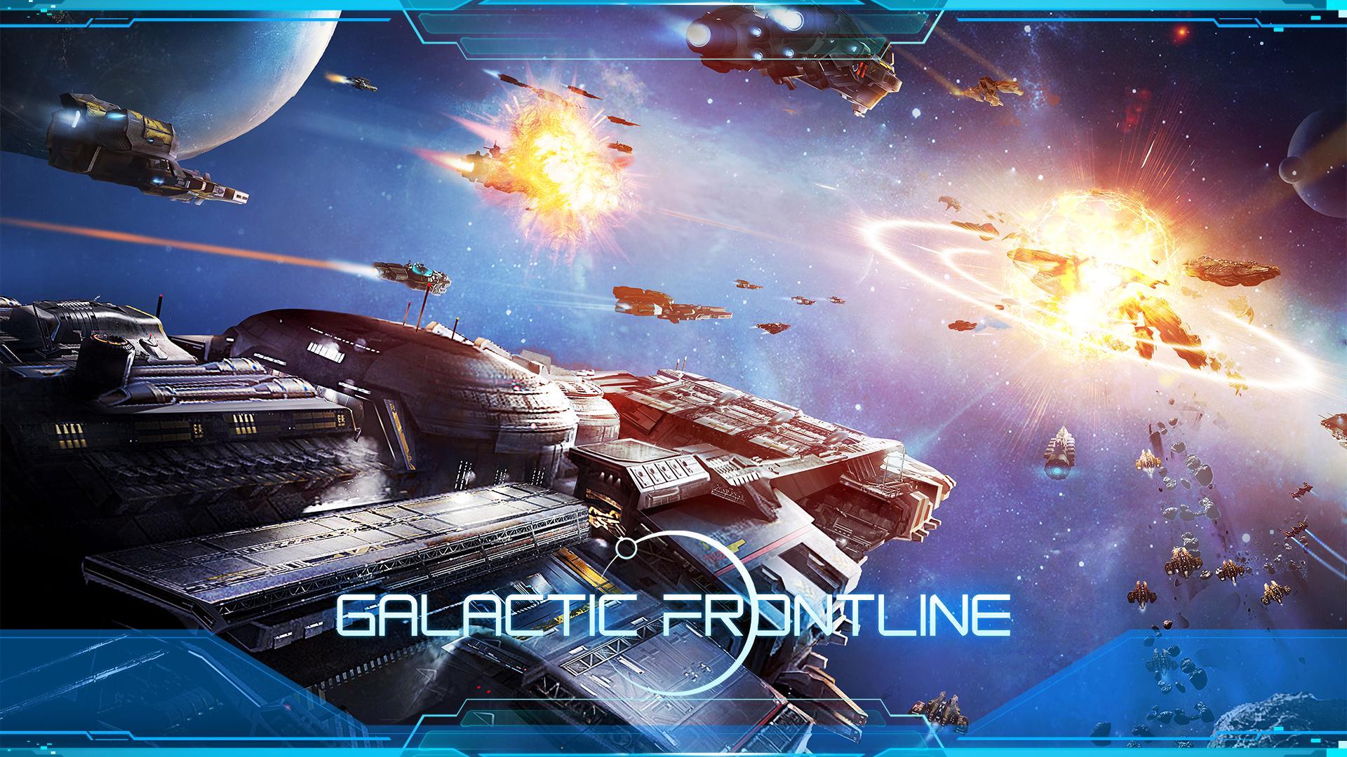Screenshot 1 of Galactic Frontline：リアルタイム SFストラテジーゲーム 