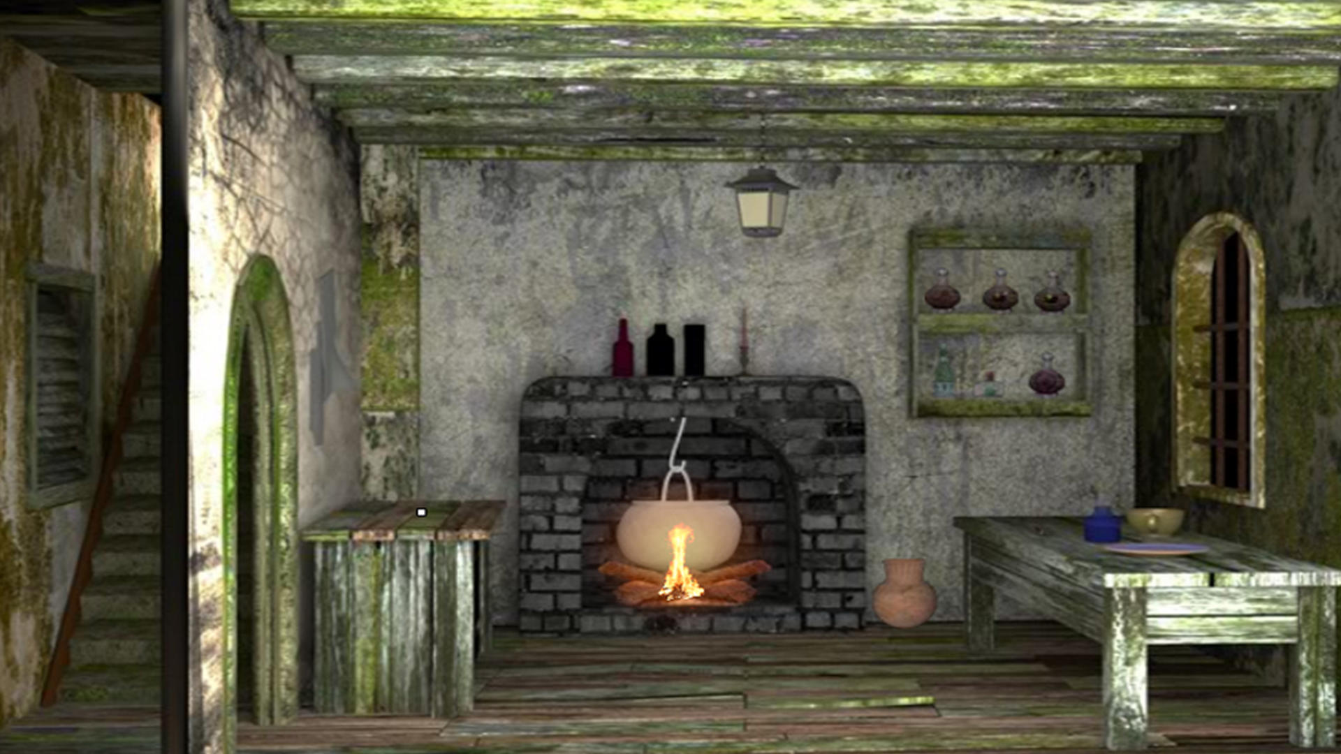 Mystery Zombie House Escape Game Screenshot