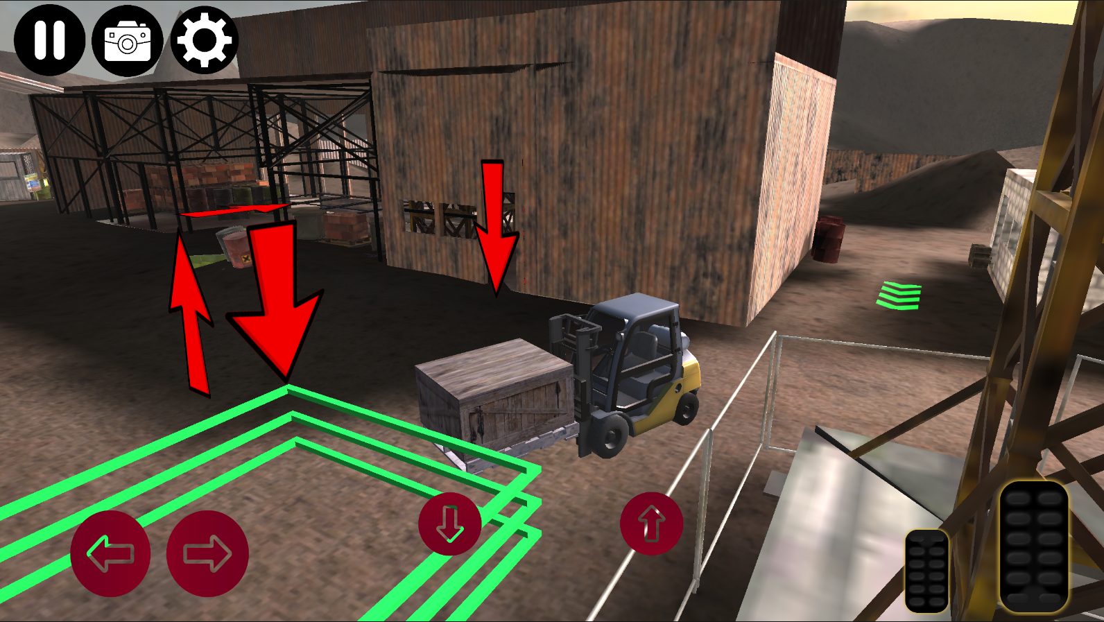 Forklift Driver Simulator Game Game Screenshot