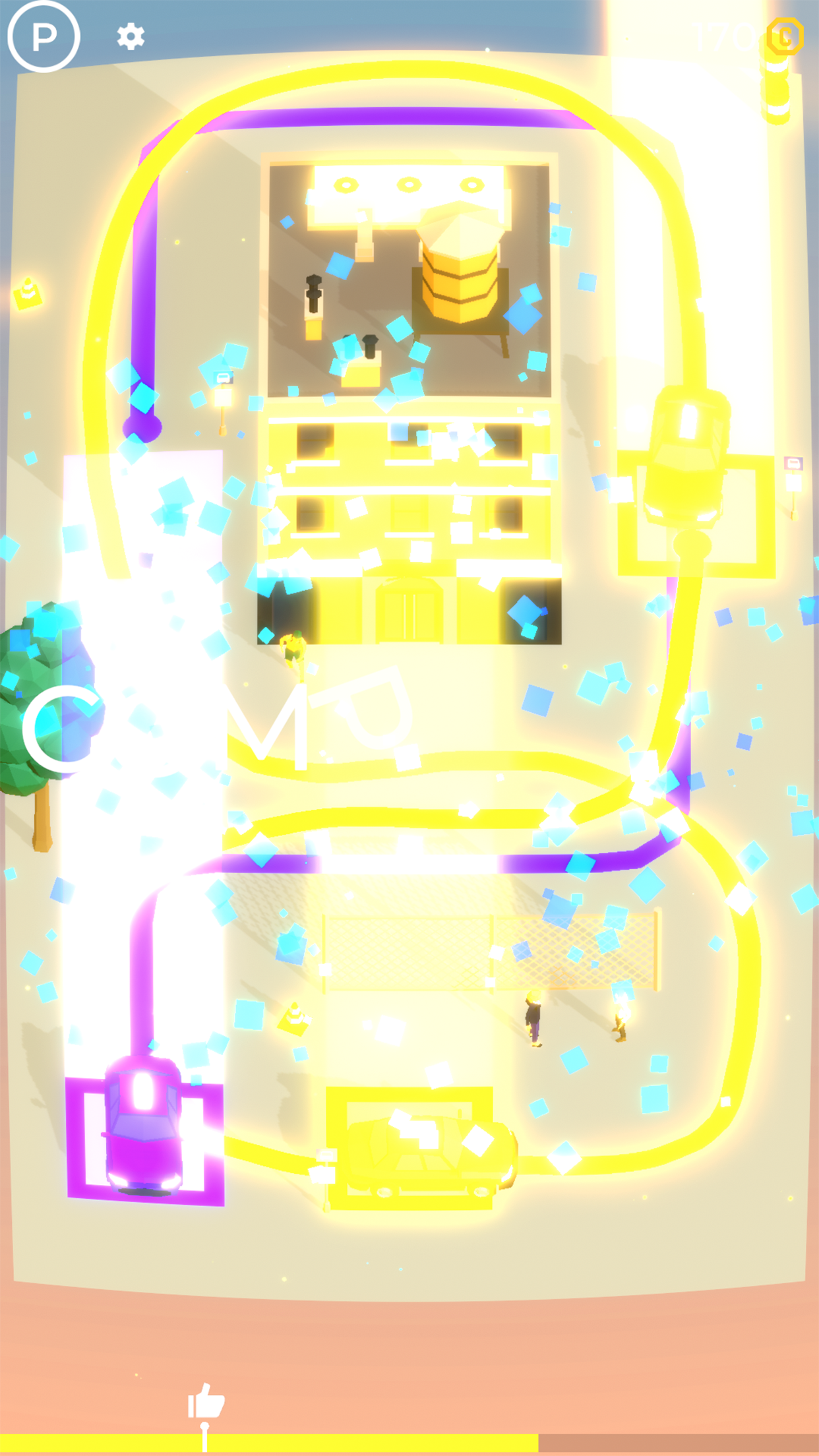 그리기 주차 퍼즐 게임 스크린샷