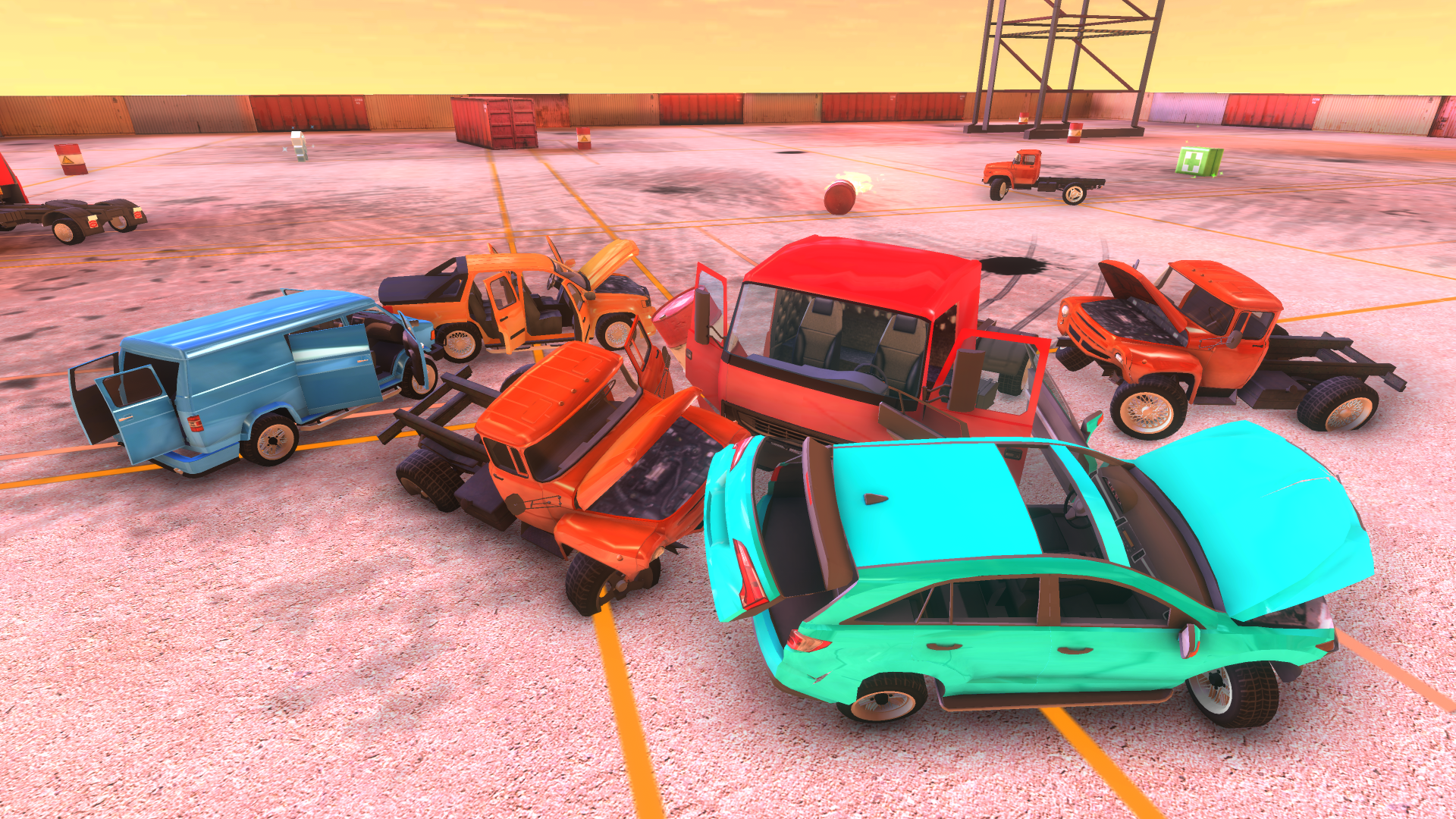 Demolition Derby Royale 게임 스크린샷