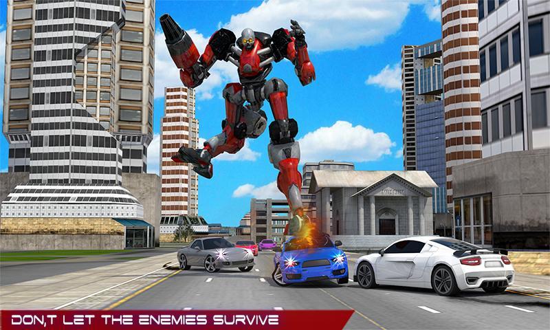 Limo Transformer Robot Game Screenshot