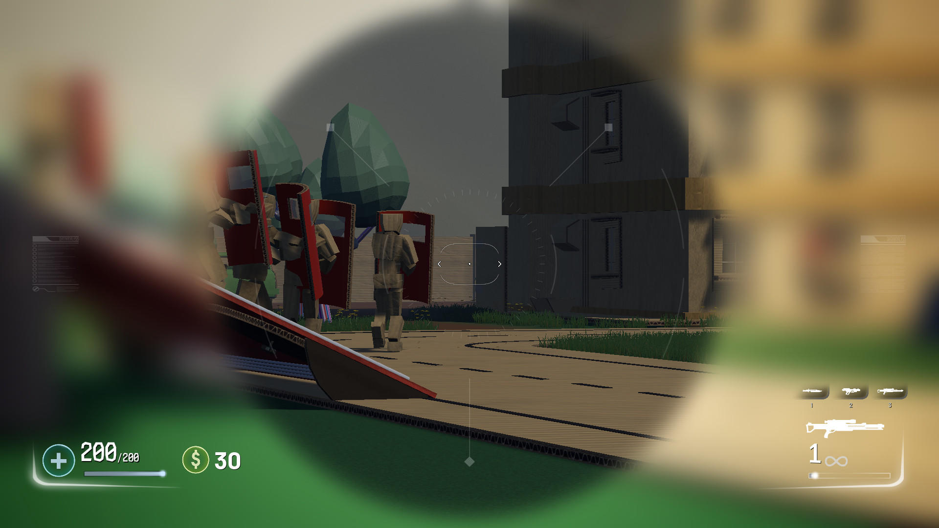 Screenshot of Cardboard Invasion