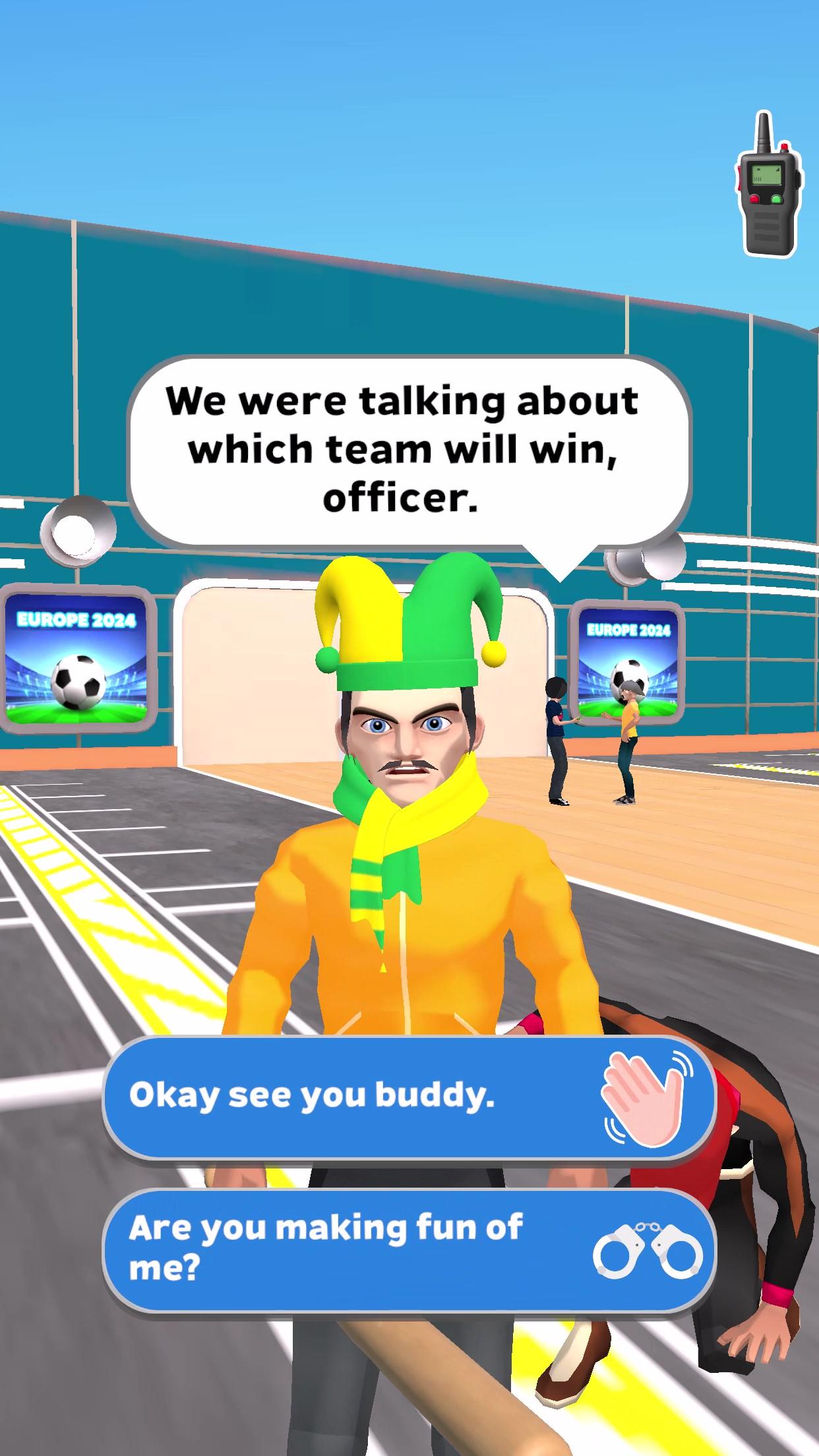 Soccer Security Game 2025 Game Screenshot