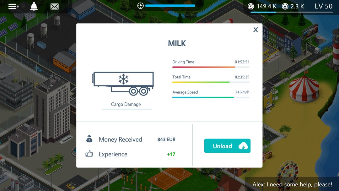Screenshot of Virtual Truck Manager - Tycoon