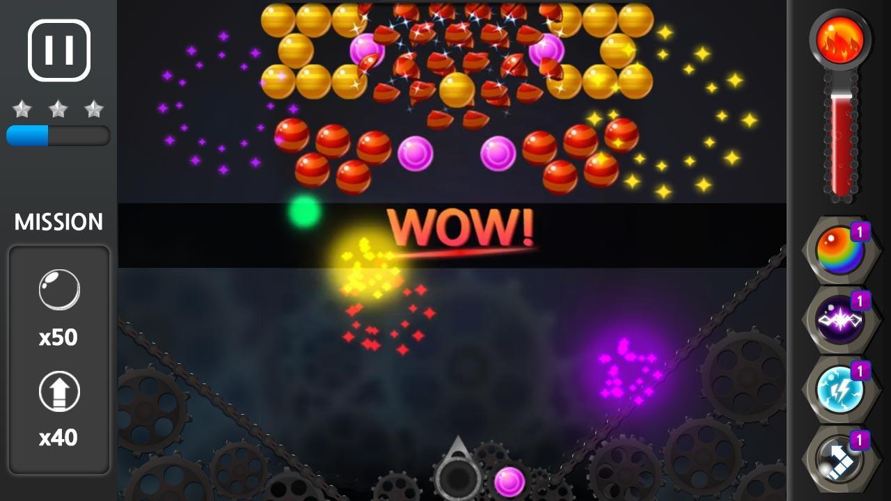 Screenshot of Bubble Shooter Mission