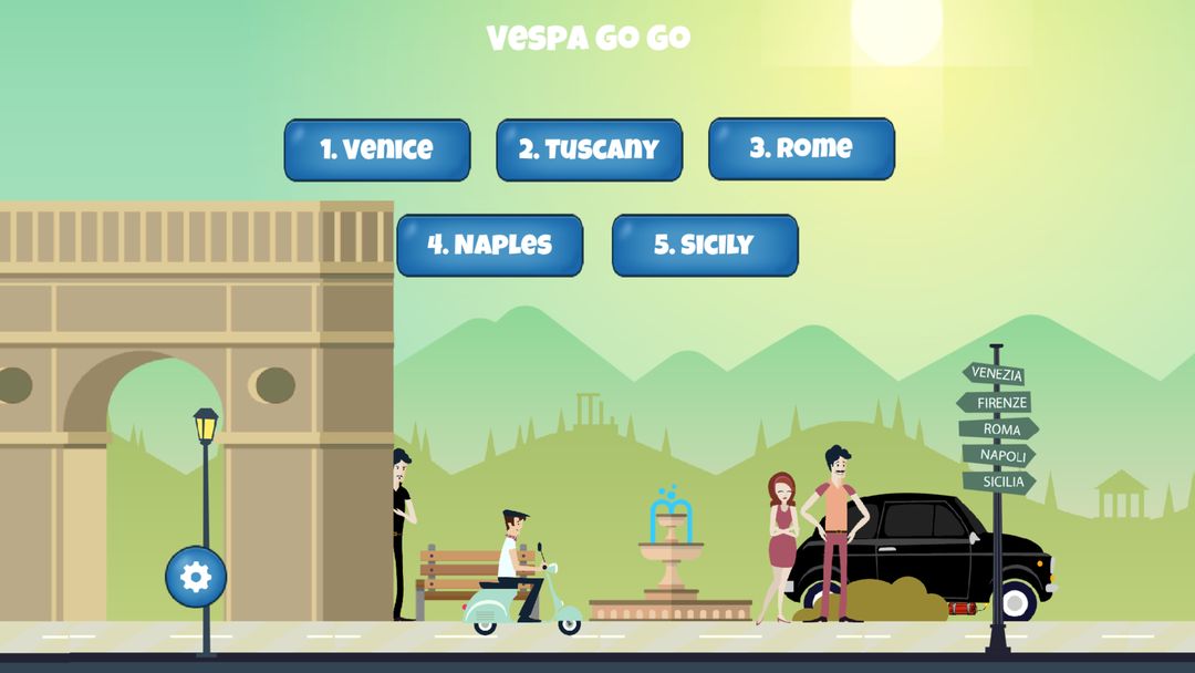Screenshot of Scooter Squad - Adventure Game